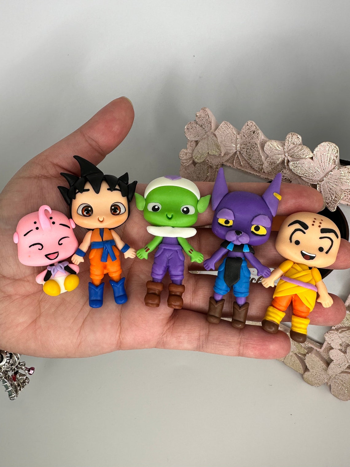 Dragon Ball Z Clay Dolls Clays for Bows Clay Doll, Clay Dolls, Bow ...