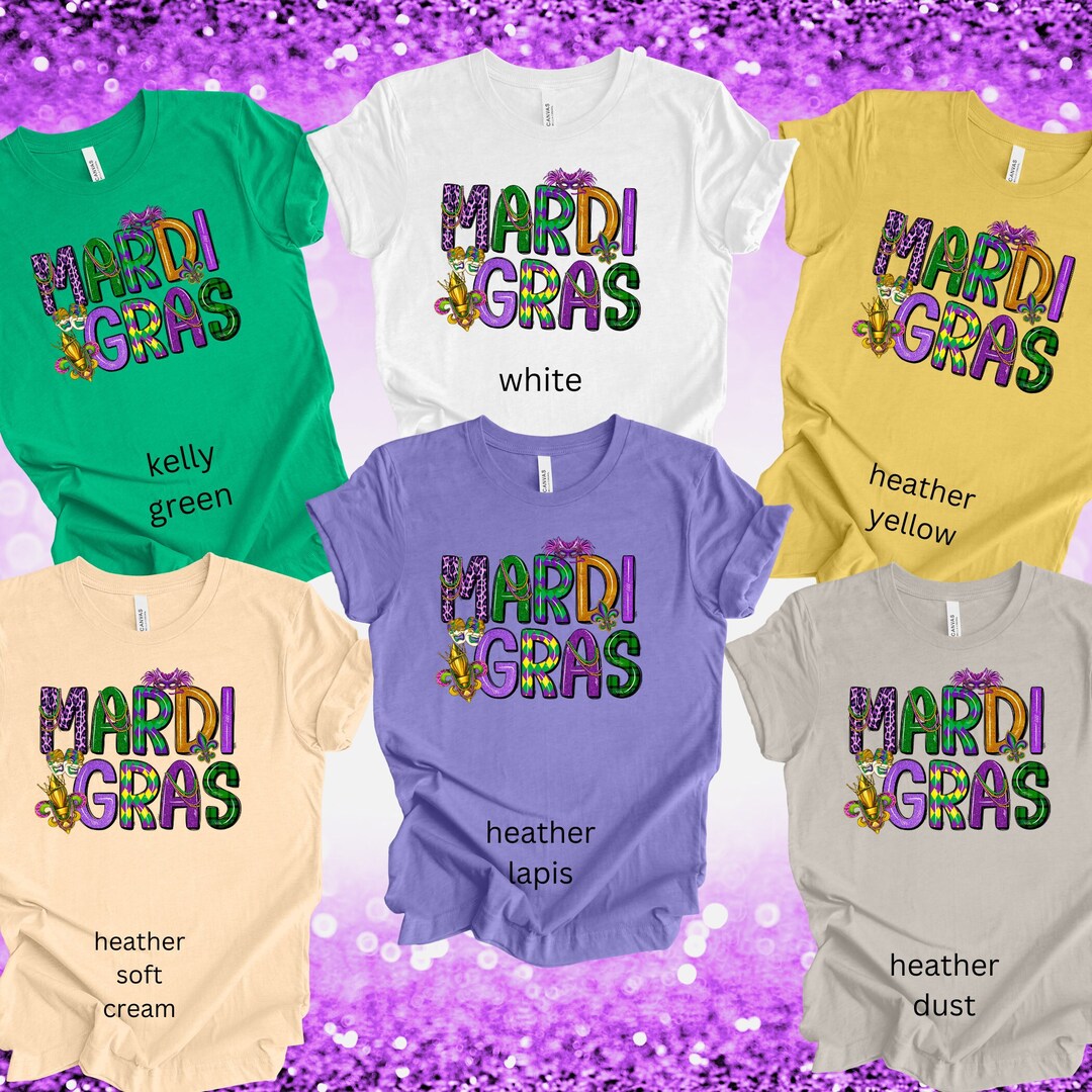 Mardi Gras Tee, Mardi Gras, Tees, Youth Tshirt, Mardi Gras Tshirts