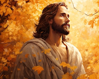 Pictures of Jesus Christ / Digital Art / Fall Colors / Jesus Christ Art