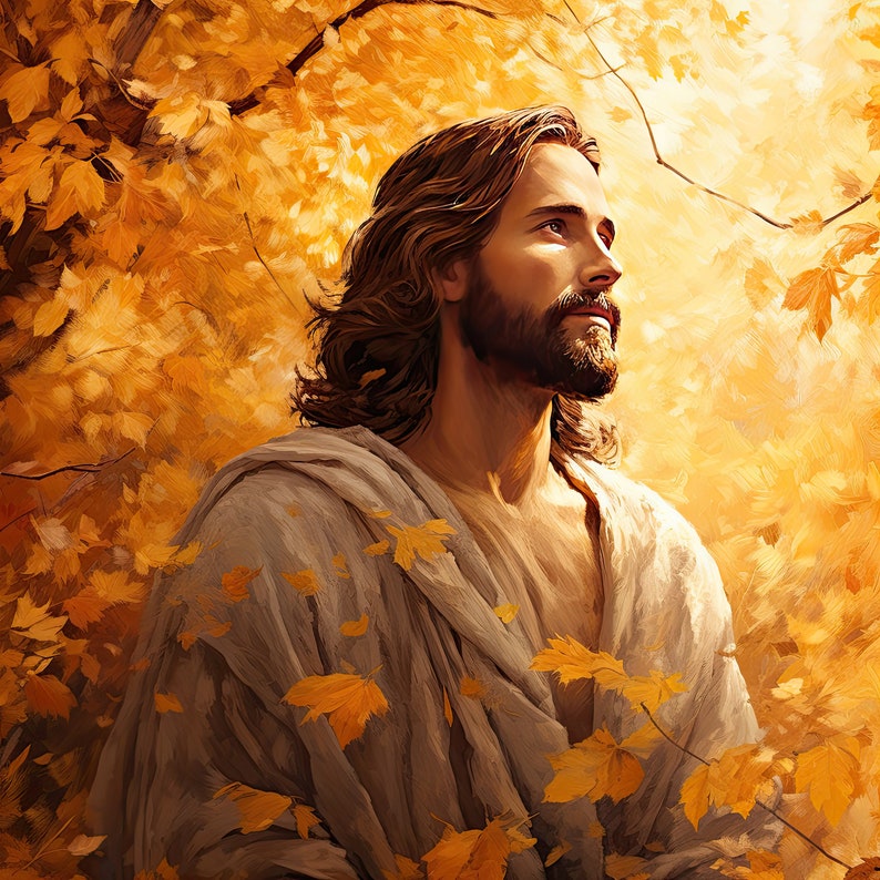 Pictures of Jesus Christ / Digital Art / Fall Colors / Jesus Christ Art ...