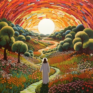 Pictures of Jesus Christ / Digital Art / The Path To Peace / Jesus Christ Painting