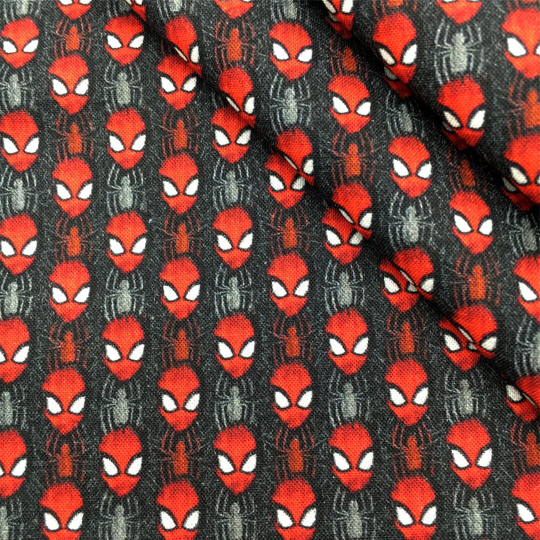 Spider Man Fabric Polyester Cotton Fabric Anime Fabric By The Half Yard Spider Man Fabric Polyester Cotton Fabric Anime Fabric By The Half Yard