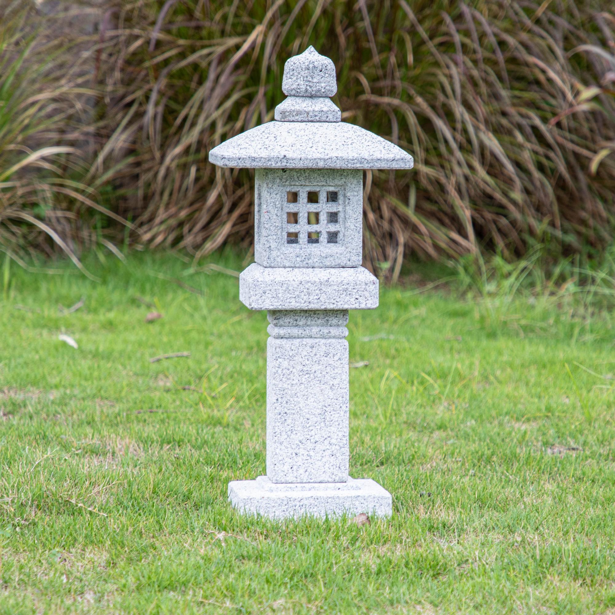 Granite Lantern/pagoda-japanese Snow Viewing Lantern-suitable for