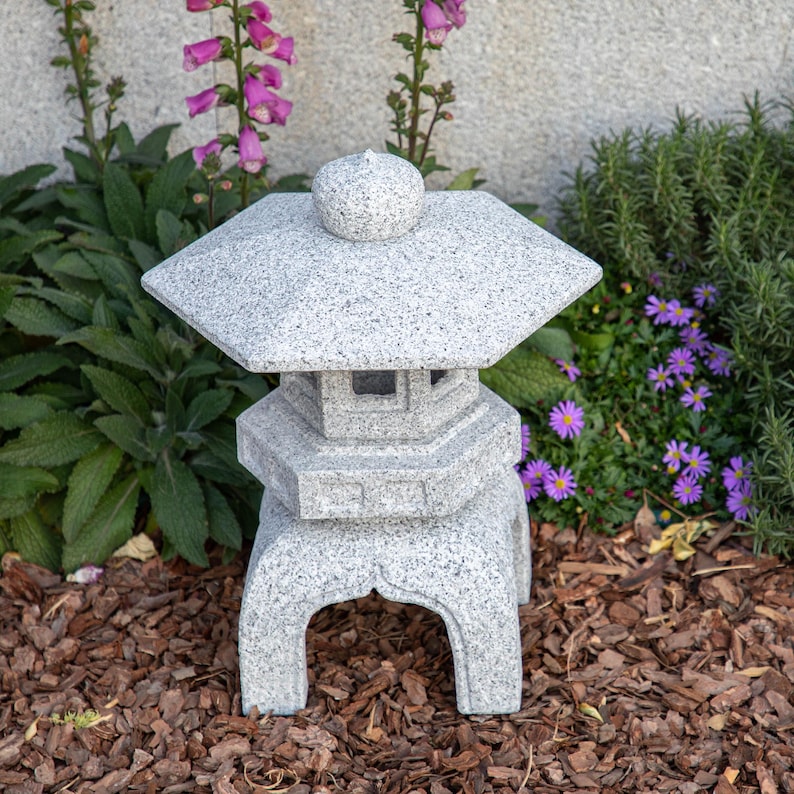StoneBirdBathHouse Japanese Stone Lantern Pagoda