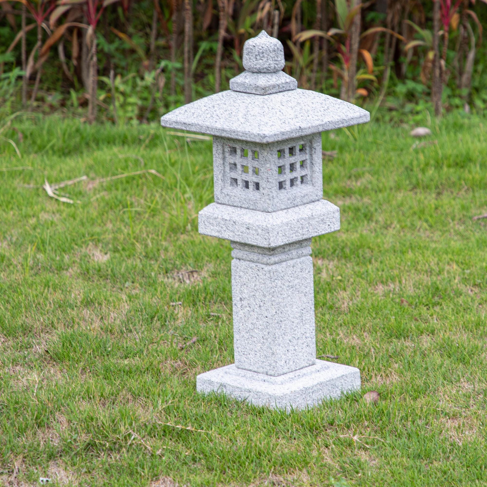 Granite Lantern/pagoda-japanese Snow Viewing Lantern-suitable for