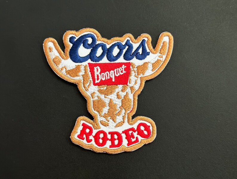 Coors Banquet Rodeo Patch Etsy