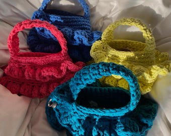 the bug bag - crochet PATTERN | t-shirt yarn digital download PDF