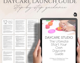 Kit de inicio para guarderías preescolares: Guía de lanzamiento de empresas (PDF)