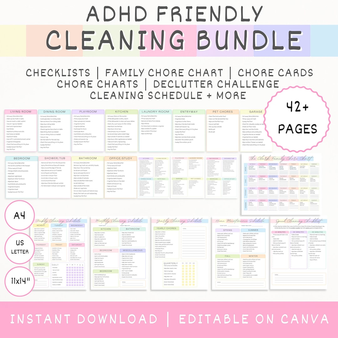 adhd-cleaning-checklist-bundle-editable-adhd-cleaning-planner-adult
