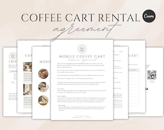 Vertragsformulare für mobile Kaffeewagen
