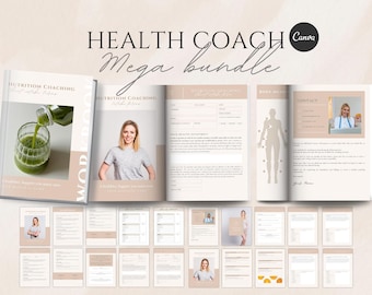 Gesundheitscoaching Intake Forms Templates (Canva)