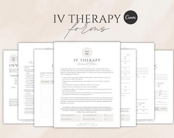 IV Therapie Formen (Canva Template)
