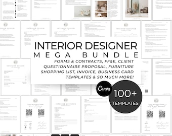 Contrato de Diseño de Interiores con Cliente - Contrato de Servicios de Diseño de Interiores, Modelo de Contrato entre Cliente y Diseñador, Contrato de Decoración de Interiores