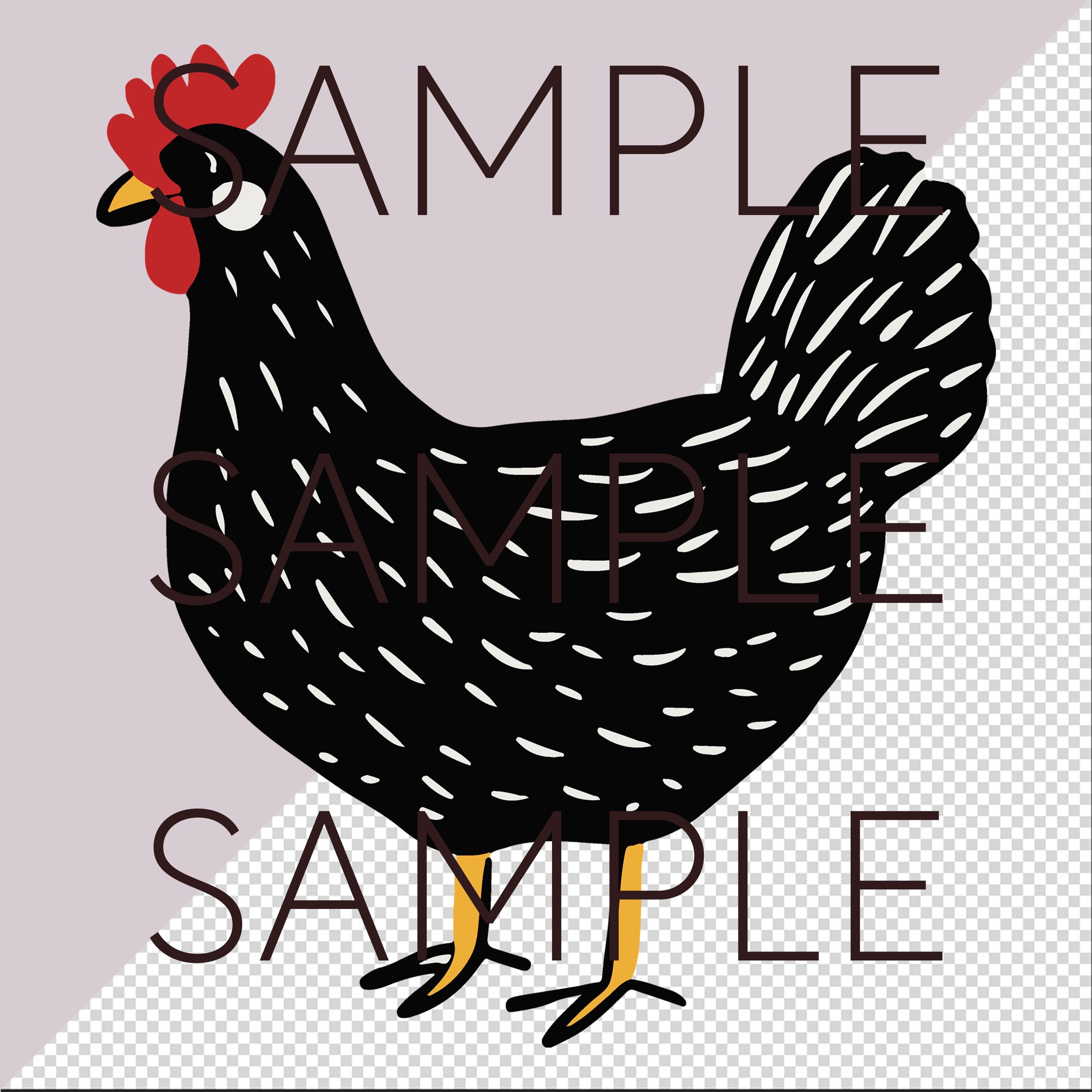 Chicken SVG Egg Floral Hen Plotter File Farm Animals Cricut Vinyl Laser Cut  Barnyard Clipart Rooster Silhouette Line Art Chick, image size:3000x3000