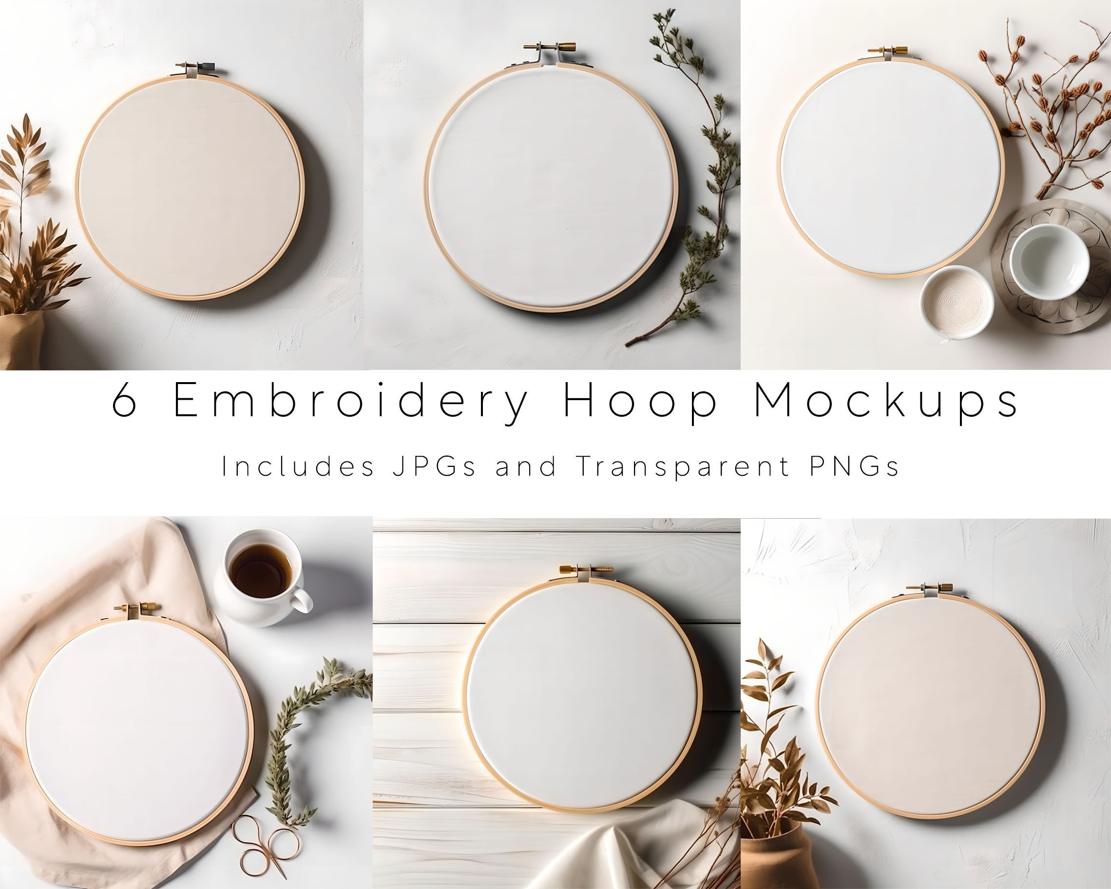 Wooden Embroidery Hoops Stitching Hoop,wooden Hoop &stands Cross Stitch  Hoop Square Frame Hoop Art Embroidery Ring-1 Pieces 