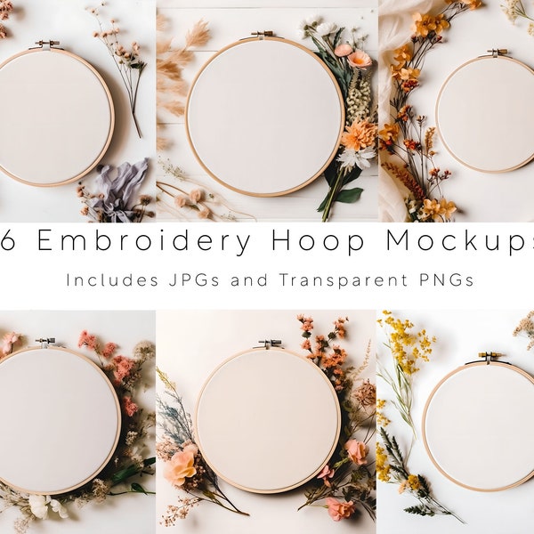 Embroidery Hoop Mockup Cross Stitch Mock Embroider Mockup Stitch Mockup Cross Stitch Mockup Needlepoint Mockup Minimalist Floral Mockup