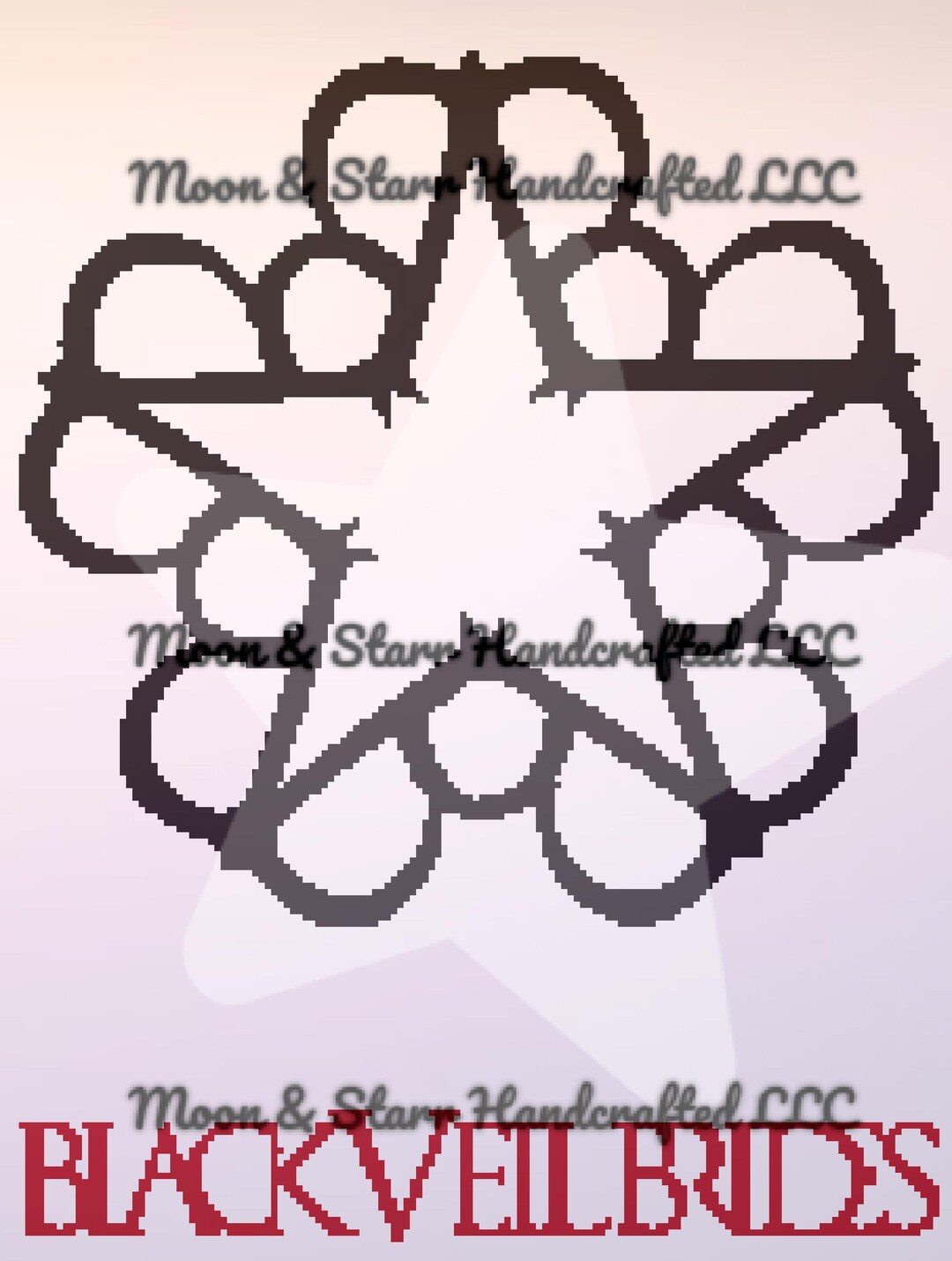 C2C Crochet BVB Star Graphgan Pattern | Black Veil Brides Army Fandom ...