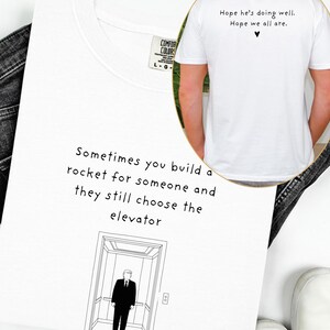 Comfort Colors® Funny Elon Shirt, Funny Trump Meme Shirt, Trump and Elon Musk Breakup, Elon Quote Shirt, Sarcastic Trump Tee, Meme Shirt