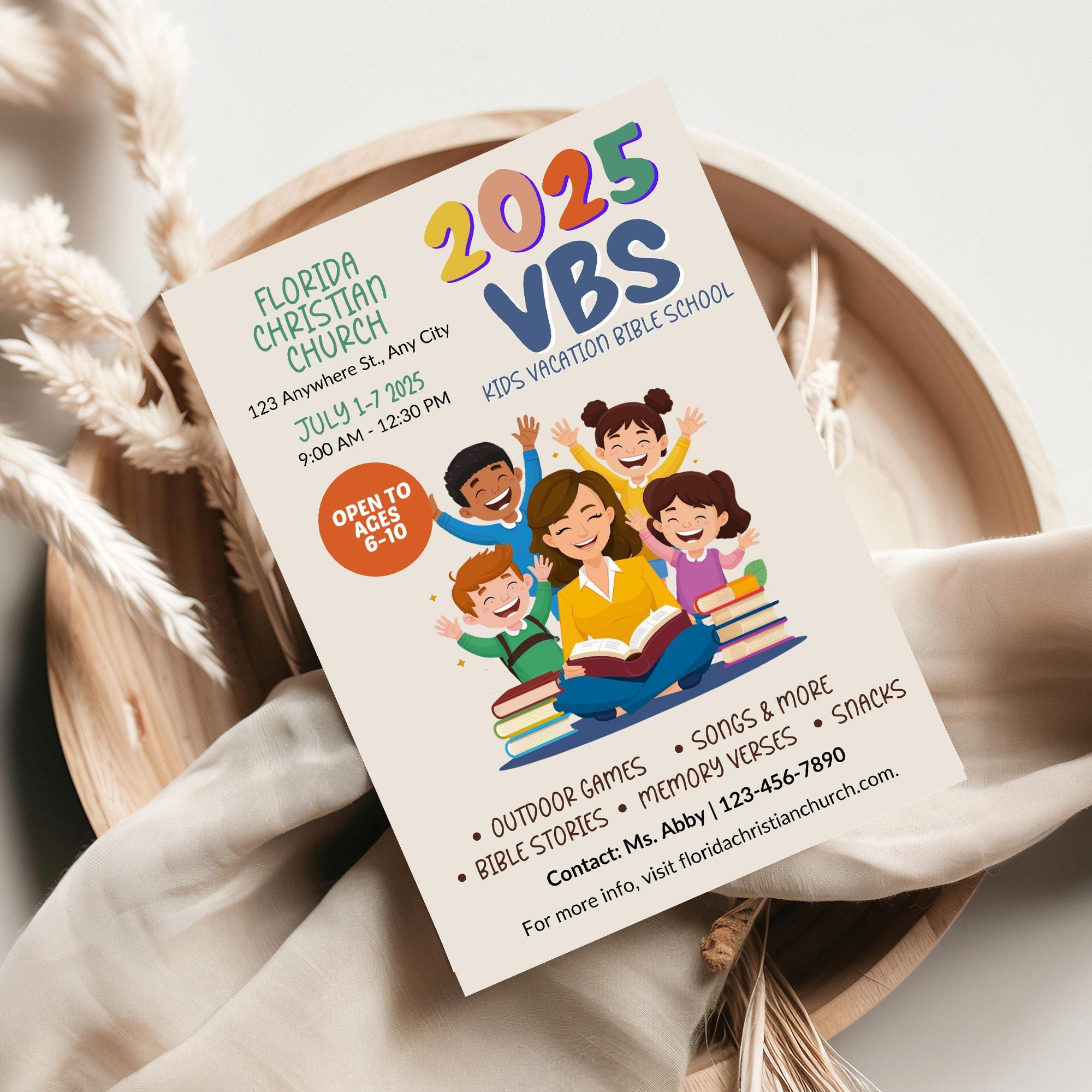 Image 9 for Vbs Flyer Template