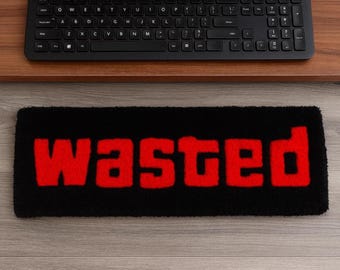 Handmade Cartoon Keyboard Rug | Gamer Desk Mat, Anime Rugs small rugs office desktop custom