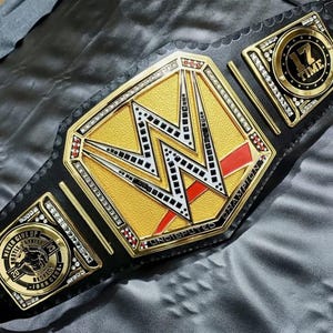 Jhon Cena Undisputed Title Belt Replica, World Heavyweight Wrestling Championship Title Belt - Adult Size- 5mm