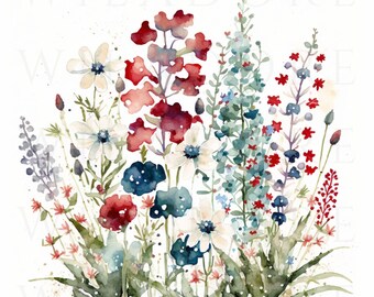 independence day flowers