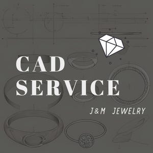 Custom Jewelry Design Service | Jewelry CAD Design| Custom Engagement Ring | Handmade Design | Replica Jewelry | 3D CAD Rendering