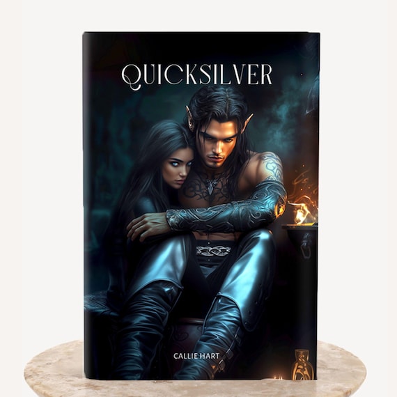 Quicksilver by Callie Hart Paperback Dust Jacket | Cinematic