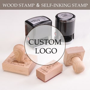 Carimbo de logotipo personalizado, carimbo personalizado, carimbo autoentintado e carimbo de borracha, carimbo comercial, carimbo de embalagem, carimbo de marca