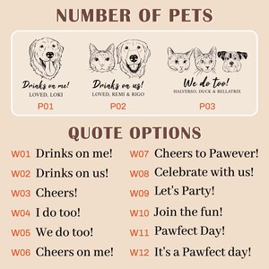 Custom Dog Stamp, Hand Drawn Portrait of Your Pet, Pet Face Stamp, Pet Memorial Gift, Gifts for Pet Lover image 10