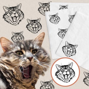 Custom Logo, Hand Painted Portraits, Customised With Any Design And Portrait, Without Stamp