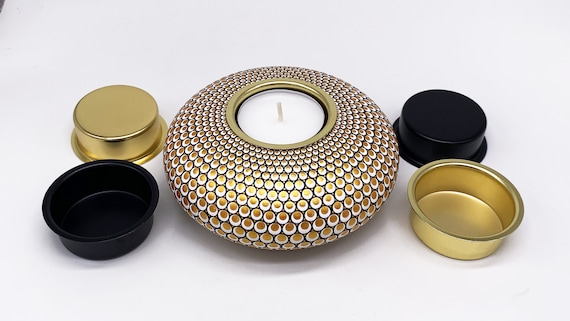 Tealight Candle Holder Grommets for Protecting Your Mandala Candle Holder Art