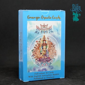 Las cartas del Oráculo de Guanyin de Sukij P. (Baraja y guía)