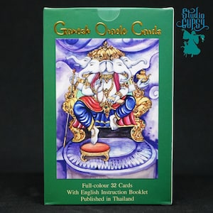 Cartas del oráculo de Ganesh de Sukij P. (baraja y libro guía)