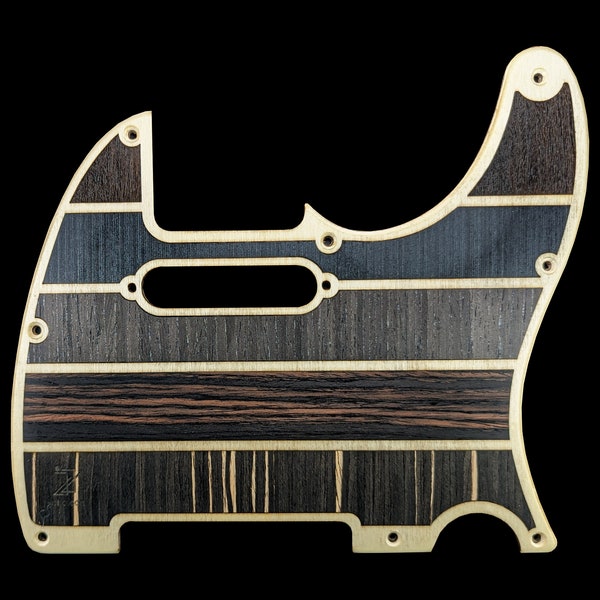 Telecaster Pickguard Exotic Wood