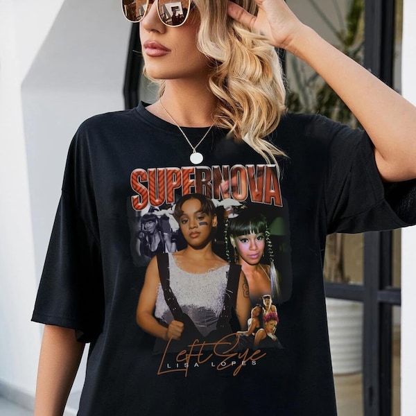 Left eye Lisa Lopes Unisex Shirt Lisa Lopes Shirt, Lisa Lopes Tee, Lisa Lopes Merch, Lisa Lopes Tshirt, Graphic Tee, Lisa Lopes Hoodie