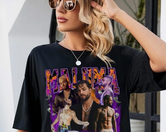 Chemise unisexe Maluma Maluma, fan de Maluma, visite de Maluma, chemise Maluma, contrebande de Maluma, t-shirt Maluma, Maluma rétro, Maluma vintage, Maluma des années 90