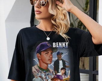 T-shirt unisexe Benny the jet rodriguez baseball, the sandlot, benny the jet rodriguez, sandlot, benny the jet, babe ruth, benny rodriguez