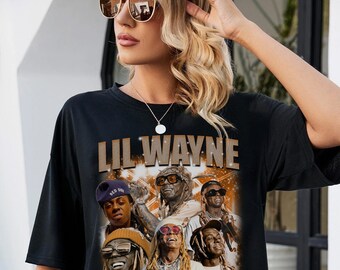 Lil Wayne Unisex Shirt Lil wayne, Lil wayne shirt, wayne vintage Tee, bootleg png, bootleg rap tee, 90s bootleg shirt, 90s rap tee,rap shirt