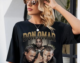 Don Omar Vintage zweiseitiges Unisex Hemd Don Omar, Don Omar Shirt, Don Omar T-Shirt, Don Omar Merch, das letzte Don Shirt, Don Omar Vintage