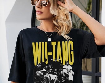 WU-TANG two-sided Unisex Shirt Wu tang clan vintage, wu tang clan tee, wutang staten island, cream wutang tee, vintage style tshirt