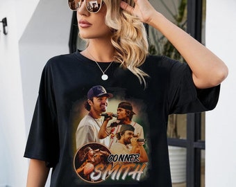 Conner Smith 90s Camisa unisex Conner Smith Bootleg Camisa, Retro Conner Smith Camisa de música country para fan, Conner Smith, Conner Smith