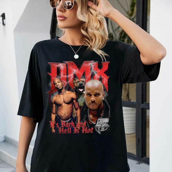 DMX Unisex Shirt Dmx T Shirt, Dmx T-Shirt, Dmx Sweatshirt, Rapper Shirt, Band T Shirt, Hip Hop Legend, Vintage Rap Shirt, Dmx Shirt Rip