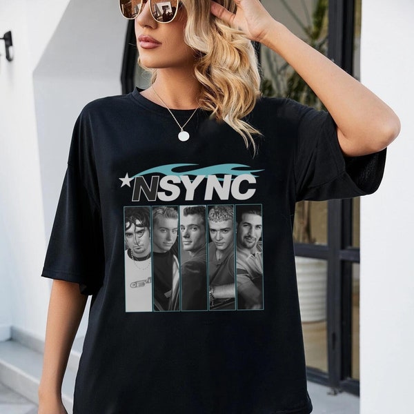 Nsync Unisex Shirt Boy band, NSYNC, Chris Kirkpatrick, JC Chasez, Lance Bass, Joey Fatone, Justin Timberlake, boy band shirt,boy band tshirt