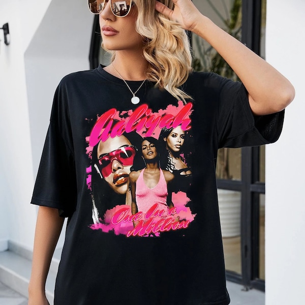 Vintage Aaliyah Unisex Shirt Rap Hip Hop Shirt, Aaliyah Rap Shirt, Aaliyah Vintage Shirt, Aaliyah Selena Shirt, Vintage Clothing, Vintage
