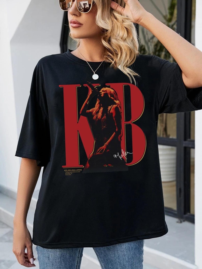 Kelsea Ballerini Unisex Shirt Kelsea Ballerini, Vintage Shirt, Ballerini, Cadeau voor lesbienne, countrymuziek, Kelsea Ballerini Tee, Vintage Tee afbeelding 1