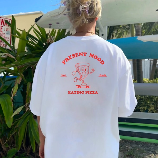 Camiseta para amantes de la pizza