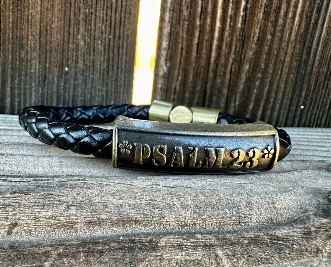 Handcrafted Mens Leather Bracelet Etsy