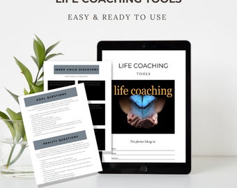 Life Coaching Session Worksheets: Editable Templates for Life and  Business Coaches | Goal Setting, Habits Tracker | Self Development Tools