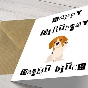 Adult Happy Birthday Card - Perfect for your Best Friend and Bff
